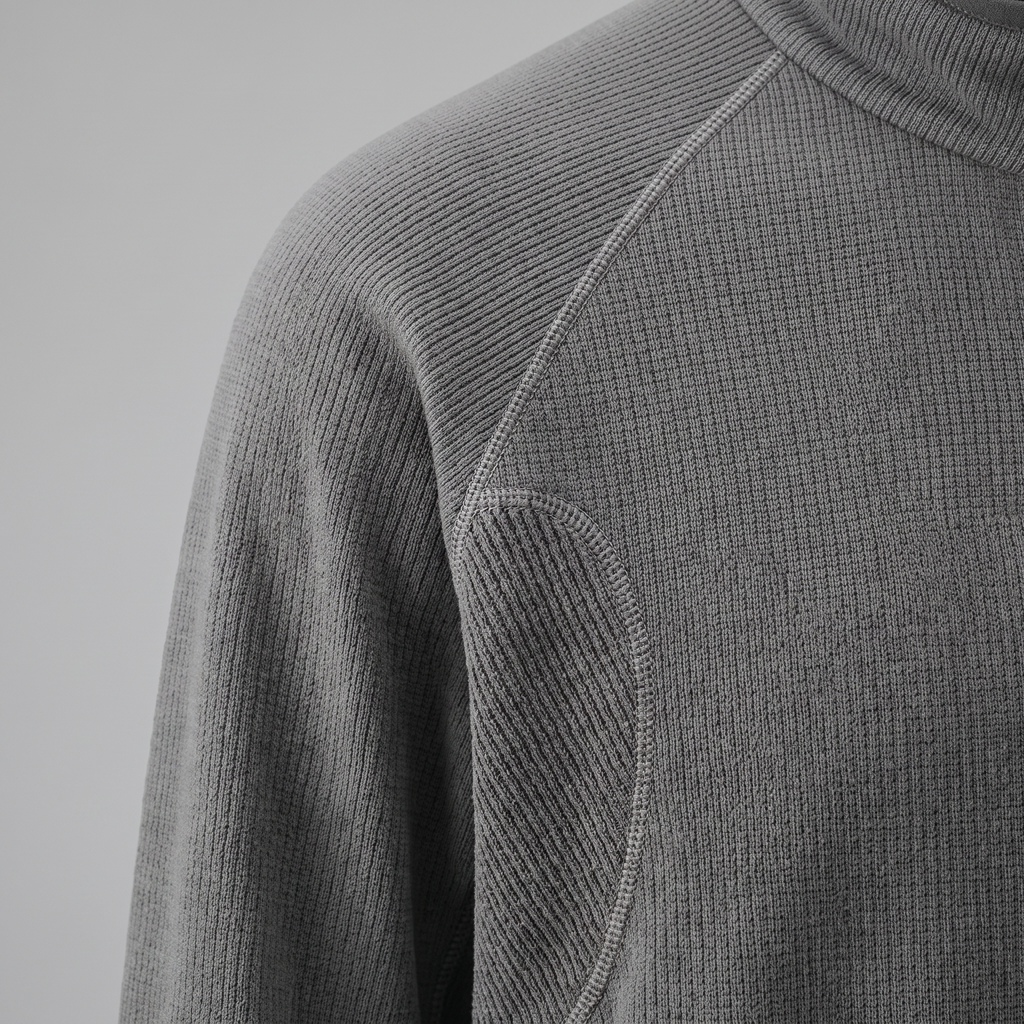 Herren Fleecejacke Half-Zip – Midlayer für Wandern
