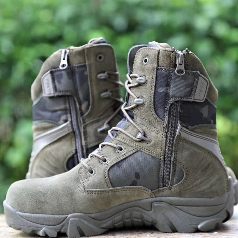 Herren Tactical-Stiefel – leichte Militärstiefel