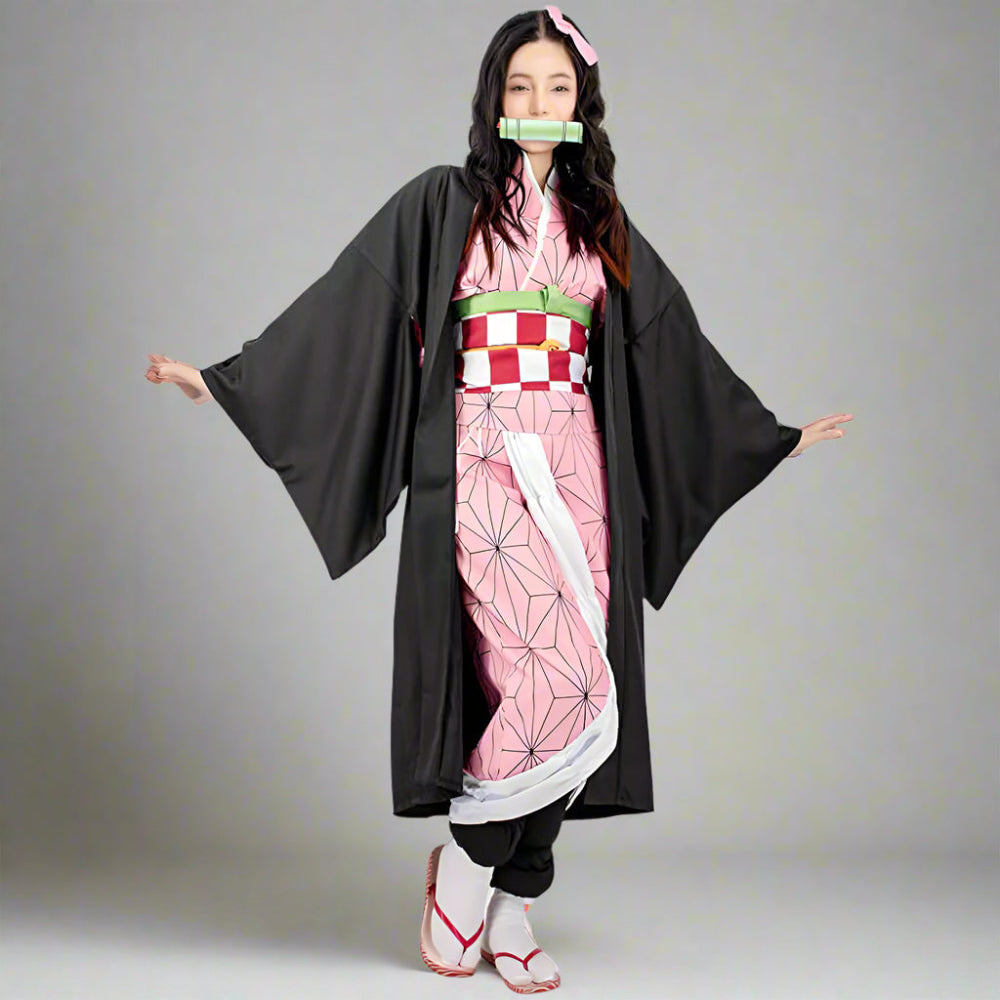 Anime-Kimono-Cosplay-Kostümset