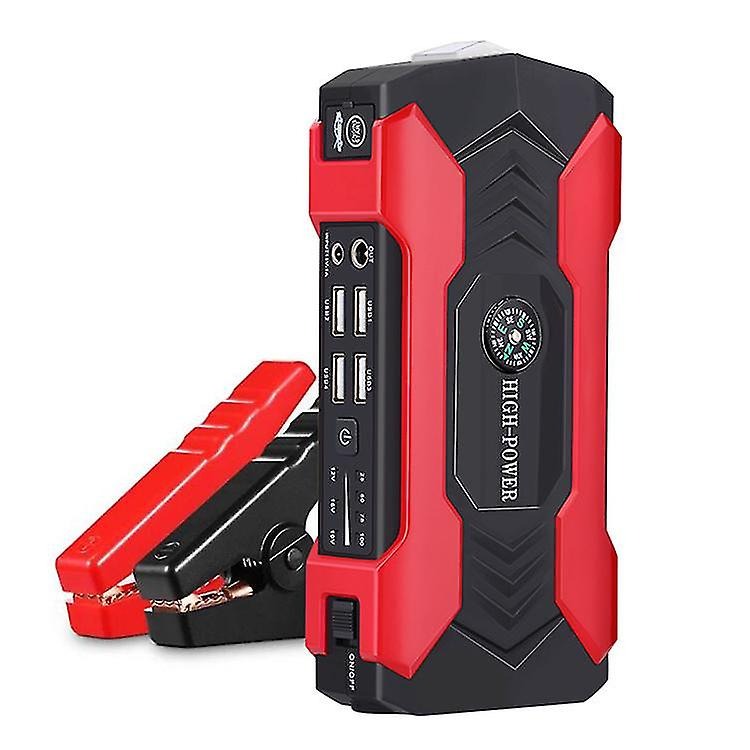 Tragbarer Auto-Starthilfe-Booster mit Powerbank & Notfalltaschenlampe