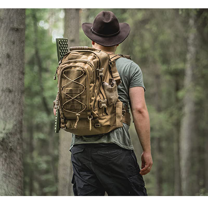 60L Rucksack im Militärstil – Outdoor-Rucksack, wasserabweisend