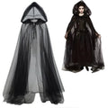 Halloween-Umhang mit Kapuze für Damen