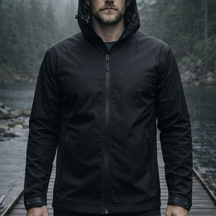 Leichte, wasserdichte Unisex-Jacke für Outdoor und Alltag