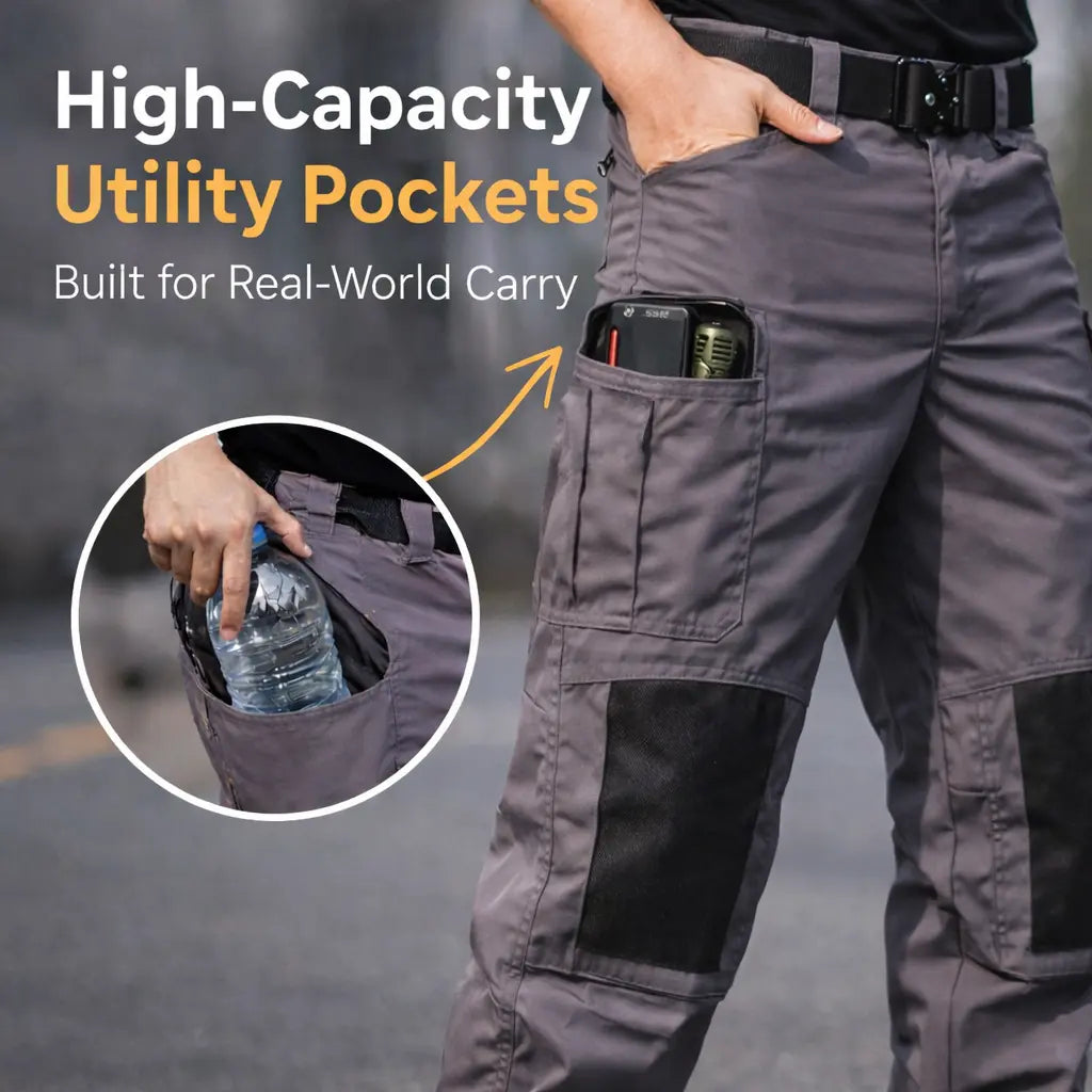Herren Cargohose wasserdicht – Ripstop Tactical