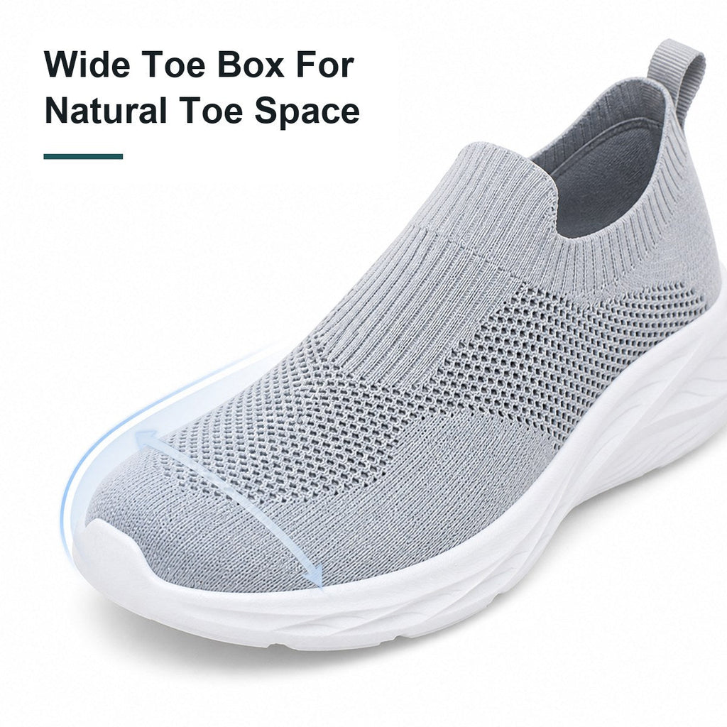 Herren Slip-on-Walking-Schuhe ohne Schnürung