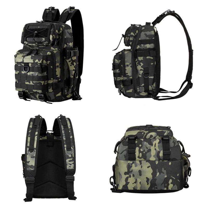 Große Tactical-Angeltasche