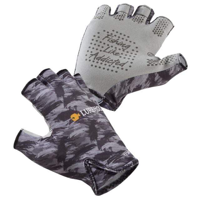 Rutschfeste Angelhandschuhe mit offenen Fingern