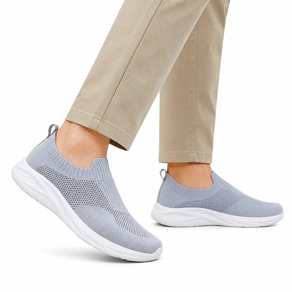 Herren Slip-on-Walking-Schuhe ohne Schnürung