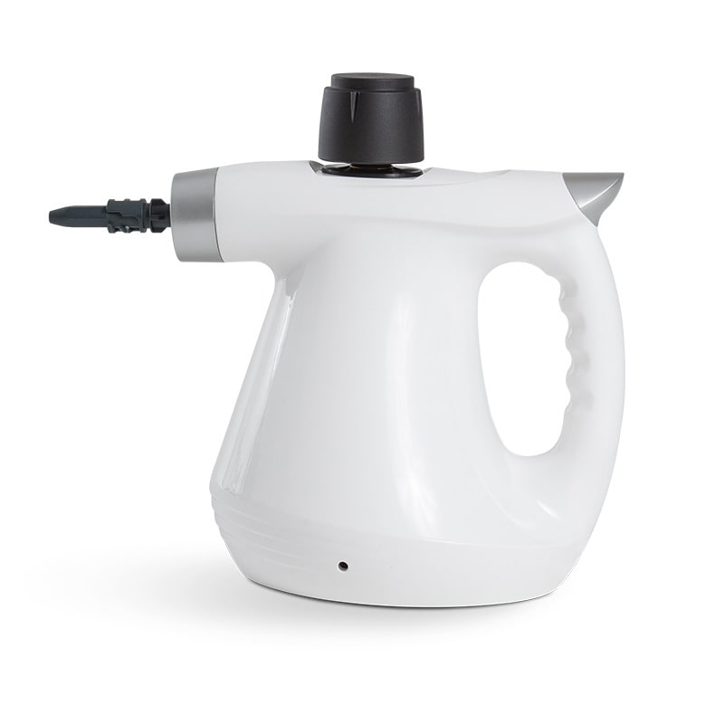 Handdampfreiniger mit Zubehör-Set für Fliesenfugen, Teppiche und Polster