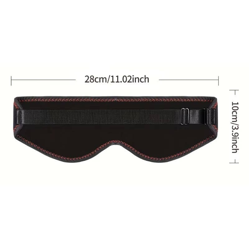 Beheizbare Augenmaske mit verstellbarem Riemen und USB-Anschluss