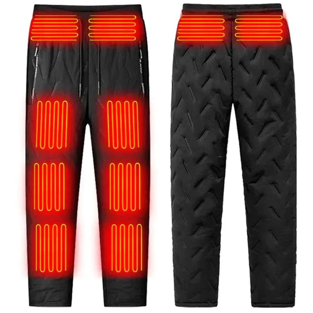 Beheizbare, fleecegefütterte Hose für Golf bei kaltem Wetter