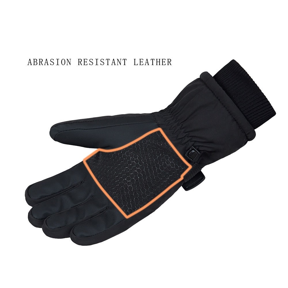 Beheizbare Handschuhe mit Akku, Touchscreen-Fingerspitzen und drei Wärmestufen