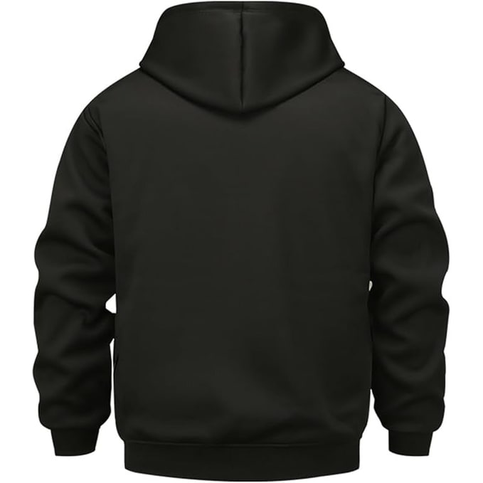 Beheizbarer Hoodie mit USB-Heizzonen und Kordelzug-Kapuze