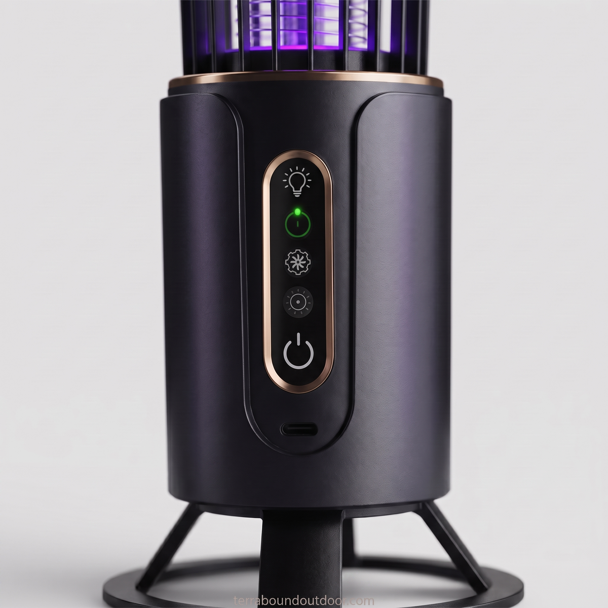 UV-Insektenvernichter-Lampe – wiederaufladbare Mückenfalle für drinnen und draußen