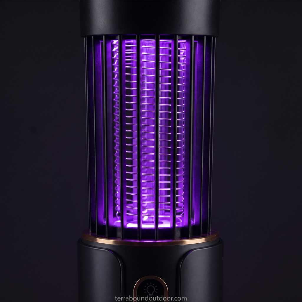 UV-Insektenvernichter-Lampe – wiederaufladbare Mückenfalle für drinnen und draußen