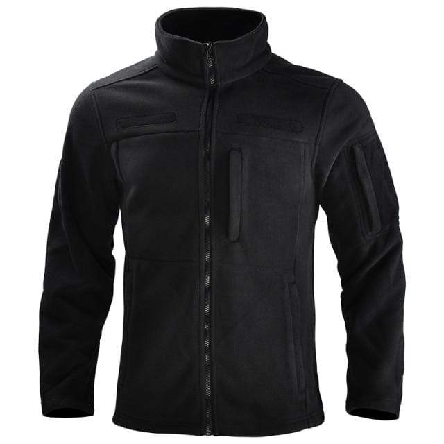 Tactical-Windbreaker mit Wollfutter