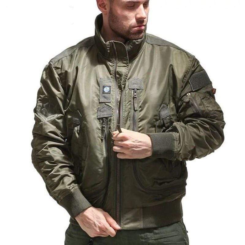 Winddichte Trekking-Bomberjacke