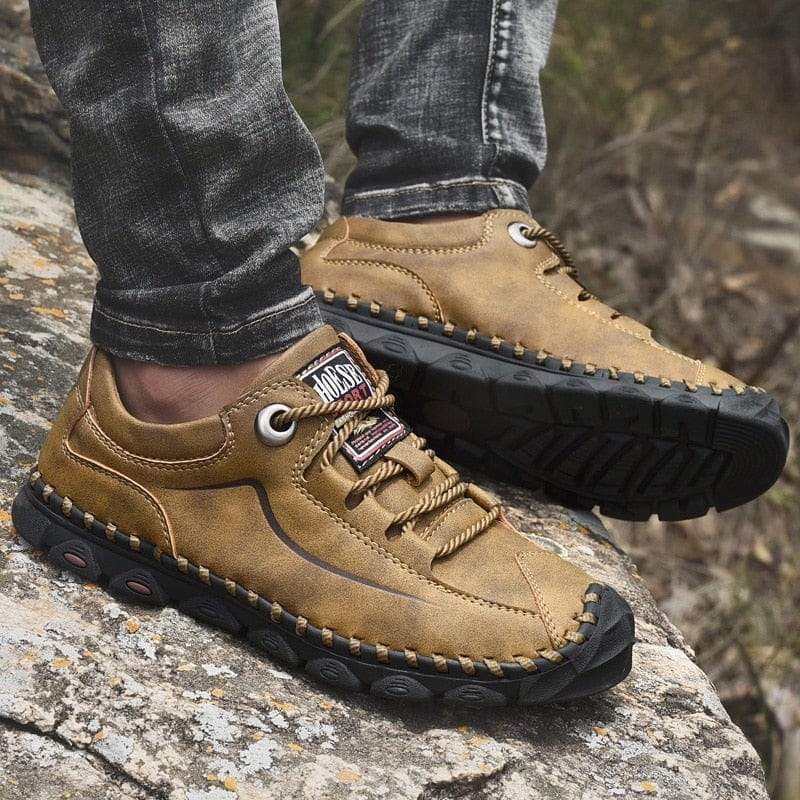 Atmungsaktive Herren Tactical-Lederschuhe