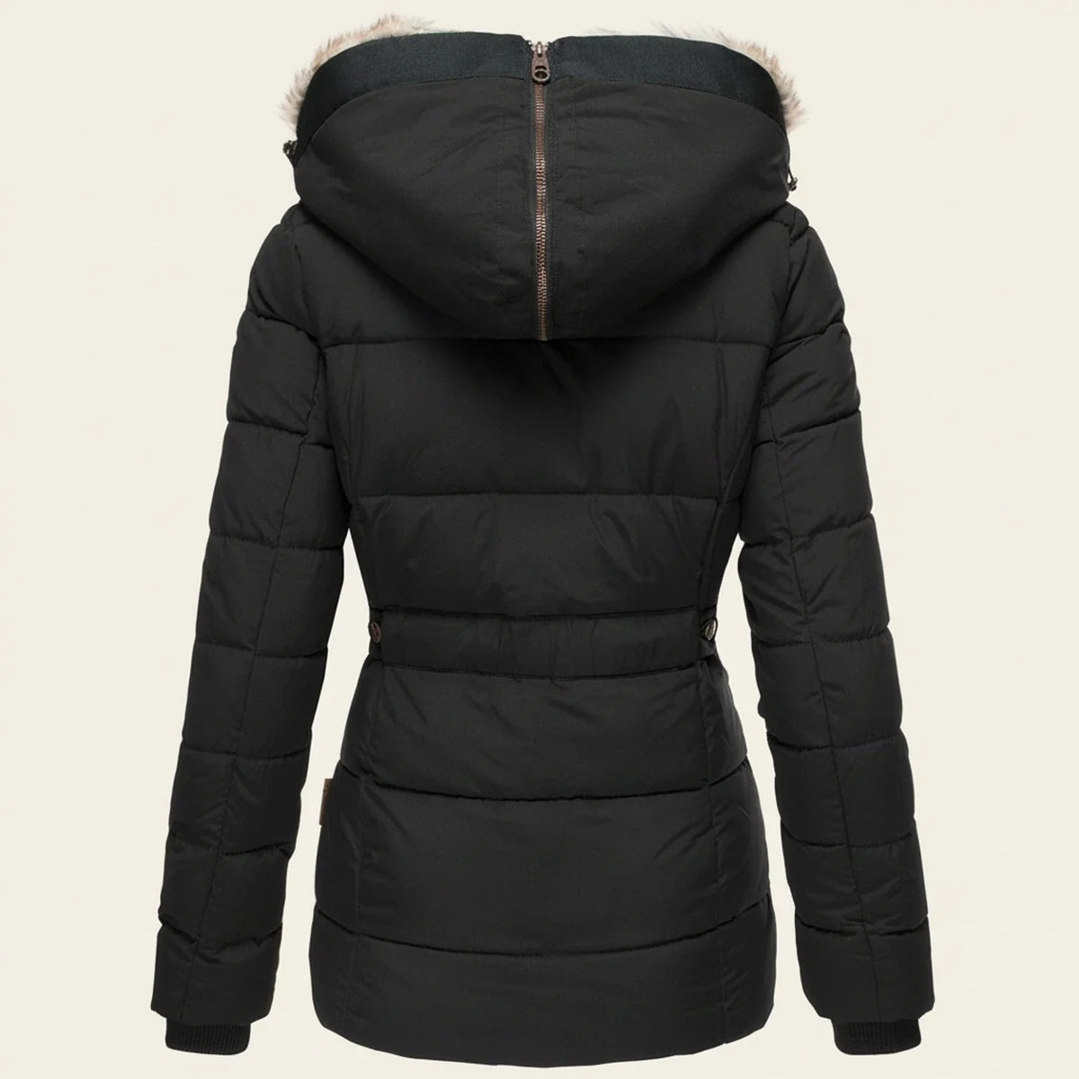 Winter-Steppjacke mit Kapuze für Damen