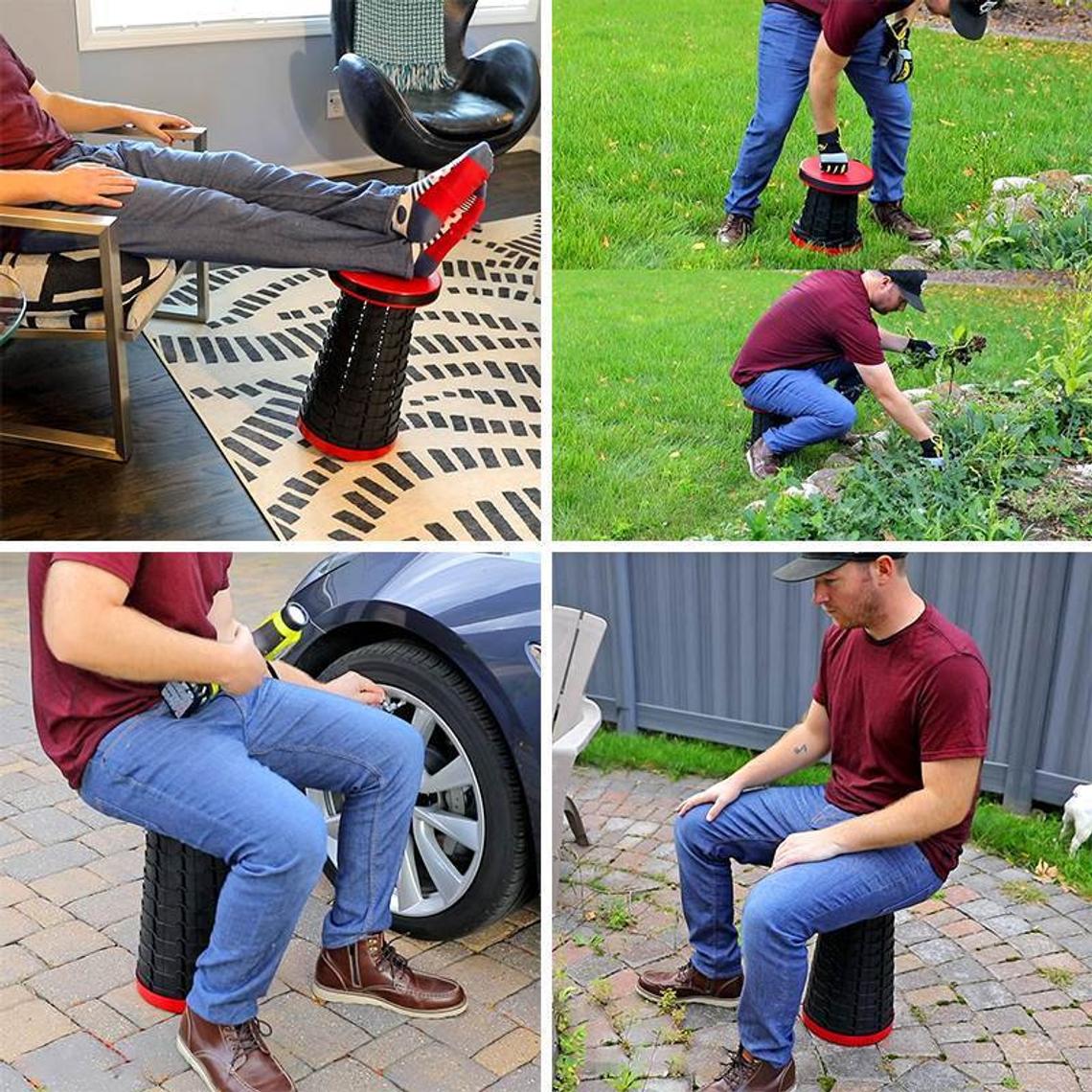 Premium Klapphocker – tragbarer Faltstuhl für Outdoor & Reisen