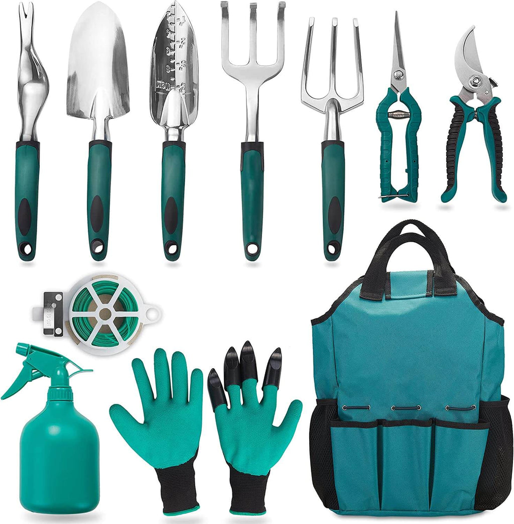 11-teiliges Gartengeräte-Set aus Aluminiumlegierung