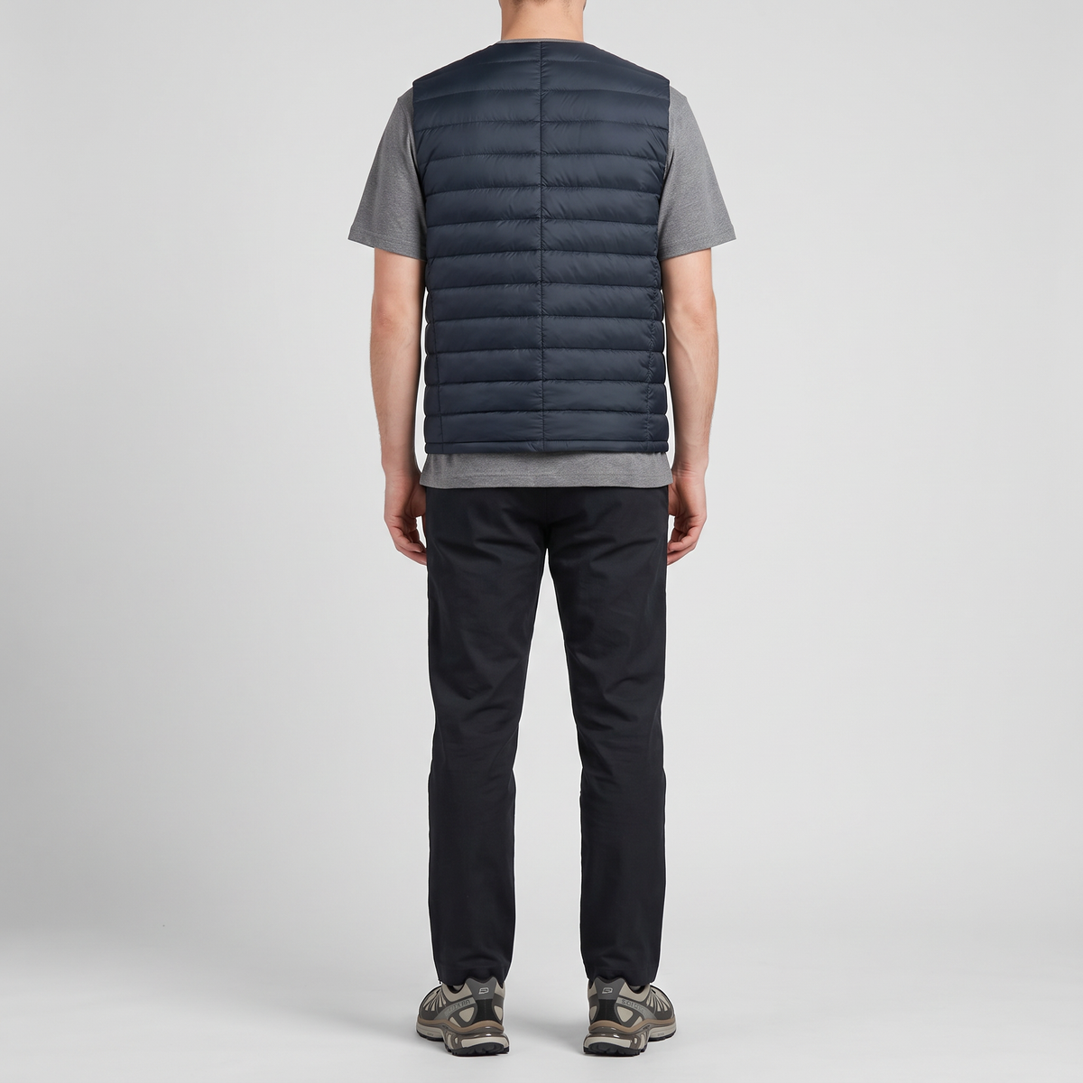 Herren Daunenweste – leichter Bodywarmer für Wandern und Outdoor