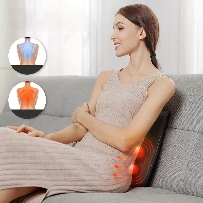 Nackenmassagegerät und Massagekissen mit Shiatsu und Wärmefunktion