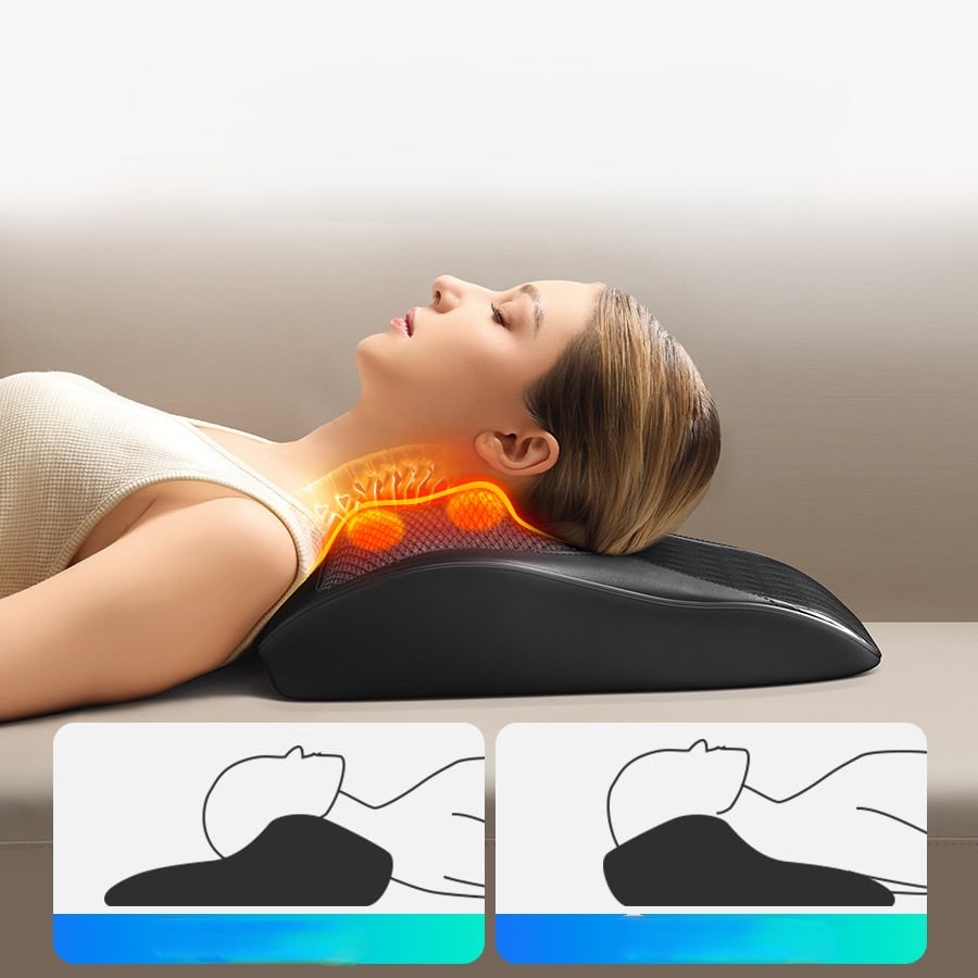 Nackenmassagegerät und Massagekissen mit Shiatsu und Wärmefunktion