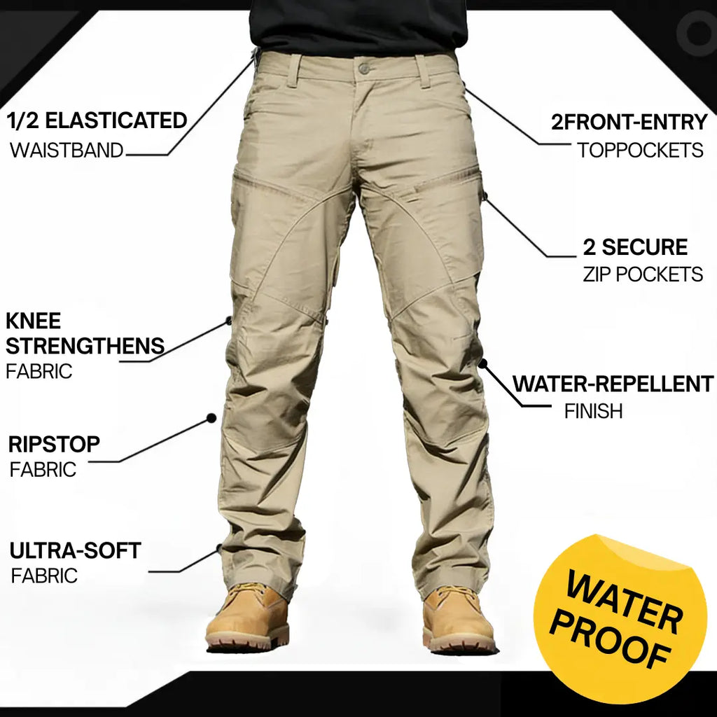 Herren Tactical-Cargohose wasserabweisend