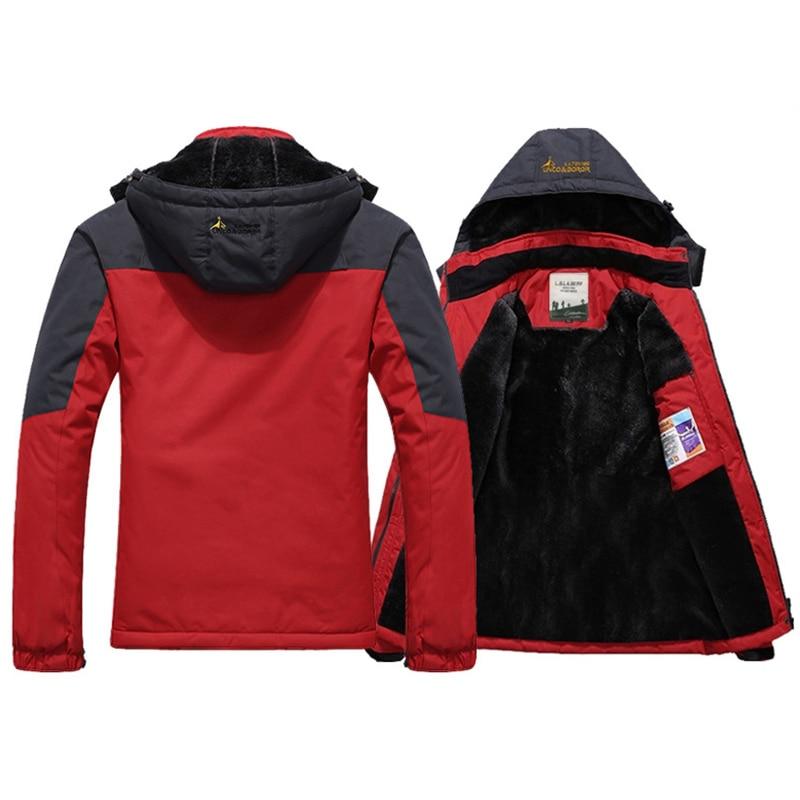 Winddichter, dicker Winterparka