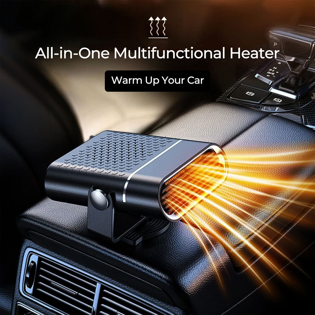 Tragbarer Auto-Heizlüfter mit Schnellheizung – 12V-Enteisungsfunktion