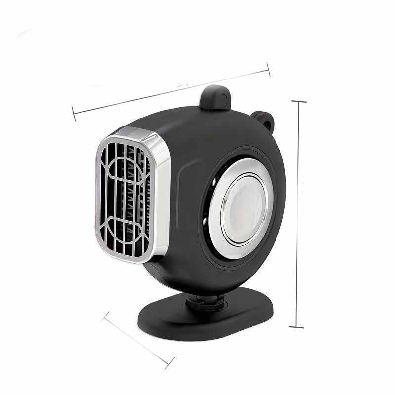 Tragbarer Auto-Heizlüfter mit Dreh-Halterung – 12V-Enteiser