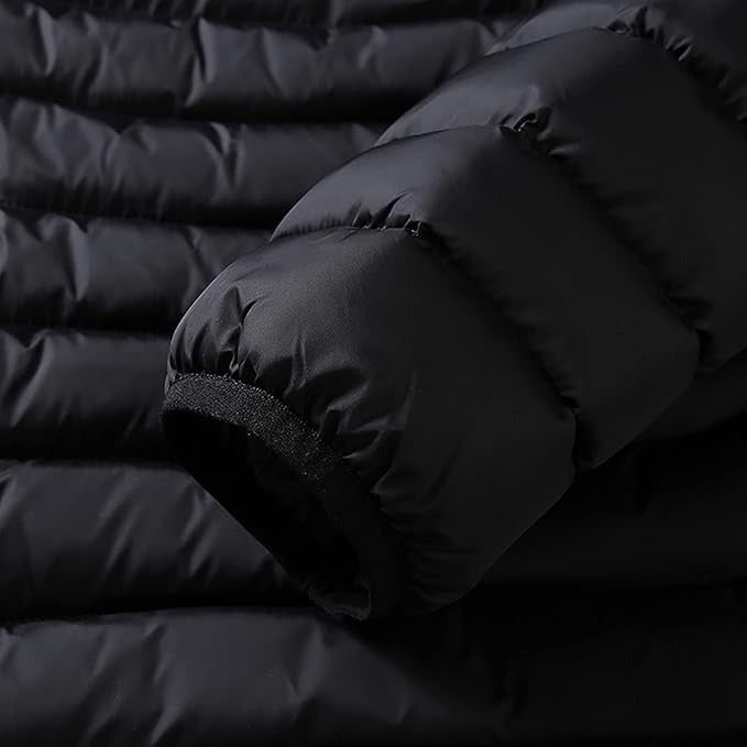 Beheizbare Steppjacke mit 9 Heizzonen und Kapuze