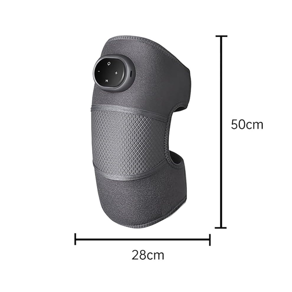 Beheizbare Knie-Massagebandage mit Vibration und digitaler Steuerung