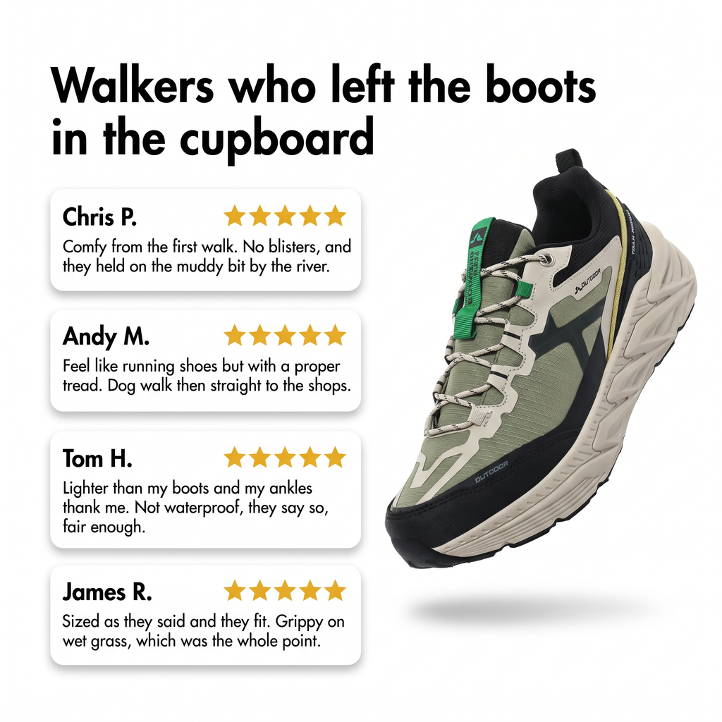 Herren Trailschuhe gedämpft – Laufschuhe für Gehen und Wandern