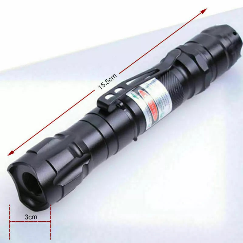 Wiederaufladbarer grüner Laserpointer mit großer Reichweite
