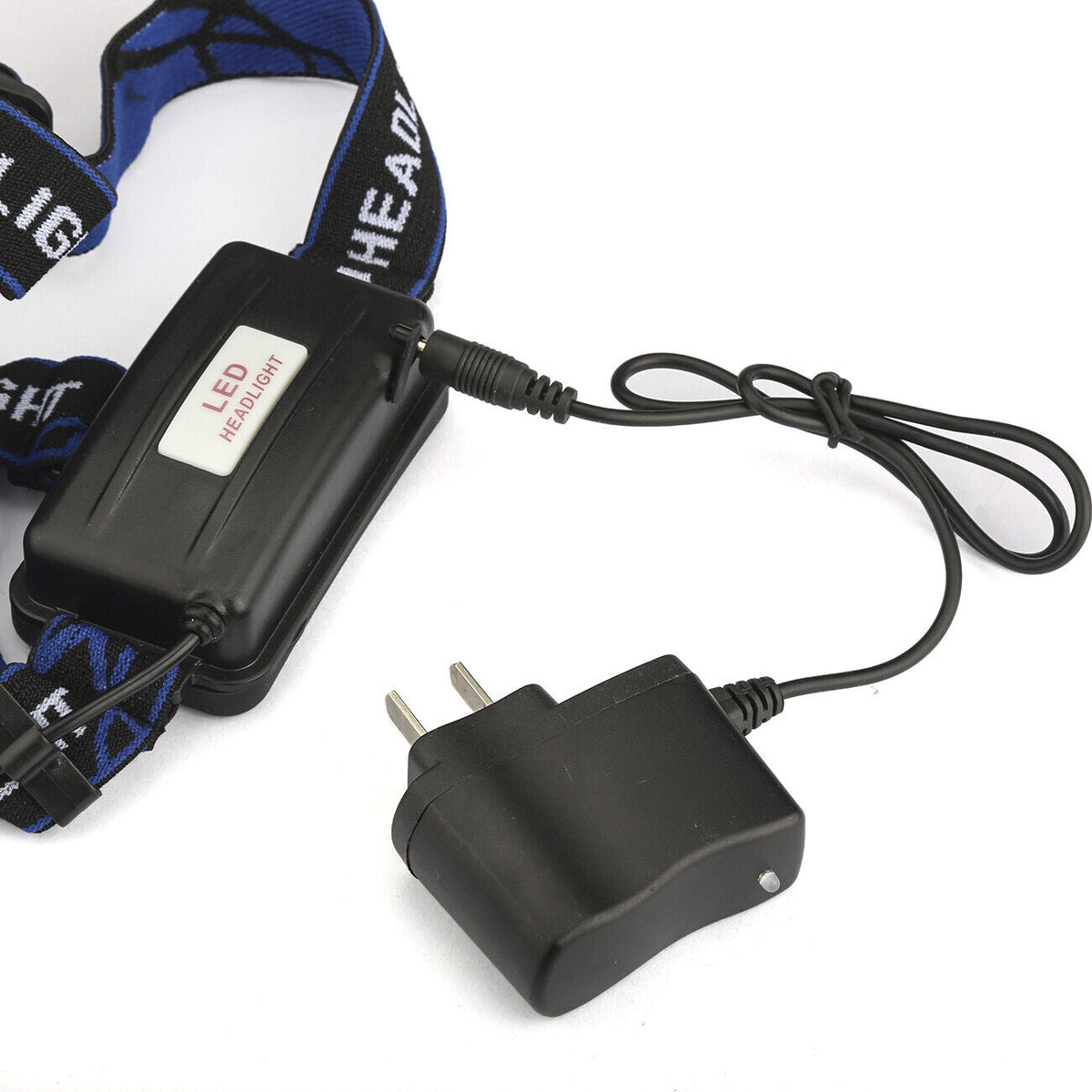 Ultra-helle wiederaufladbare LED-Stirnlampe – wasserdicht, verstellbarer Zoom