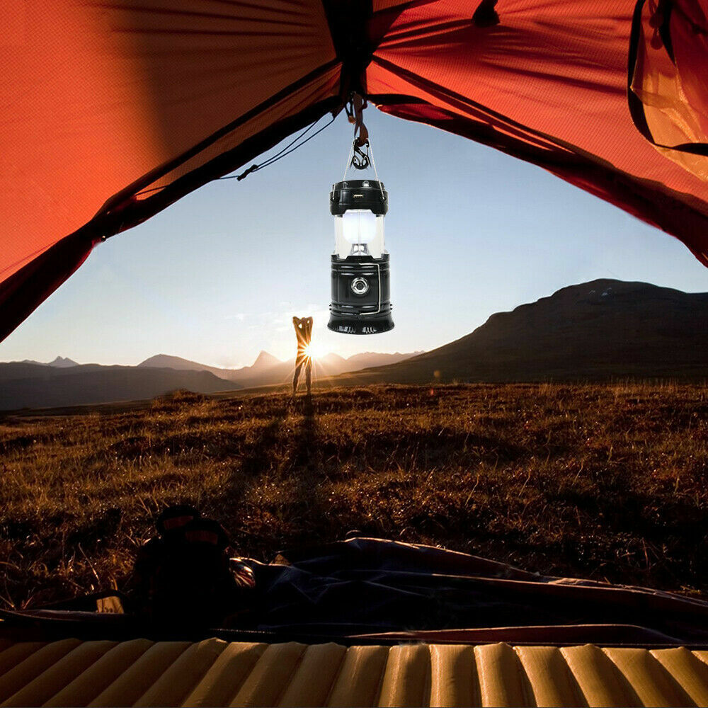 Camping-Laterne – wiederaufladbare LED-Laterne für Camping, Notfall & Überlebenssets