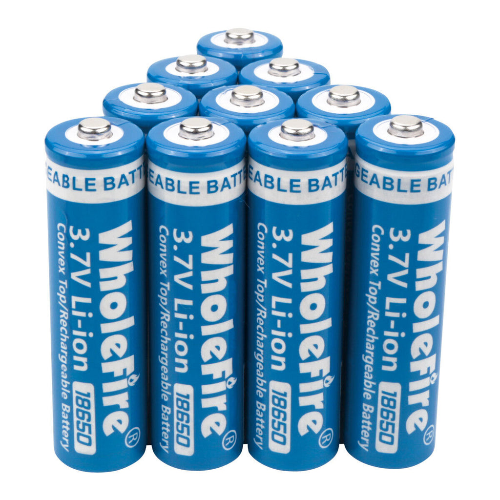 18650 Li-Ion 3,7V wiederaufladbare Akkus – 5000mAh Hochkapazität (2er-Set)