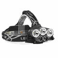 High-Power 5x LED-Stirnlampe – wasserdicht