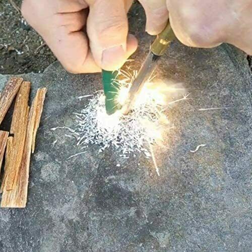 Magnesium-Feuerstarter-Späne – 10er-Set Notfall-Feueranzünder