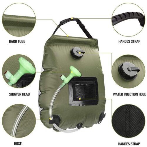Solar-Duschbeutel – tragbare Outdoor-Camping-Heizdusche