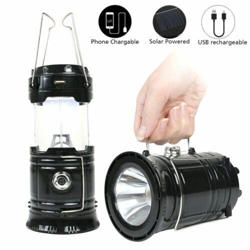Camping-Laterne – wiederaufladbare LED-Laterne für Camping, Notfall & Überlebenssets