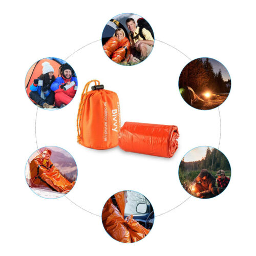 Notfall-Schlafsack – Thermo-Biwaksack für Camping & Überleben