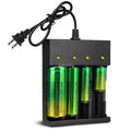 Universal-Smart-Ladegerät 4-fach – für 3,7V 18650/26650 Li-Ion-Akkus