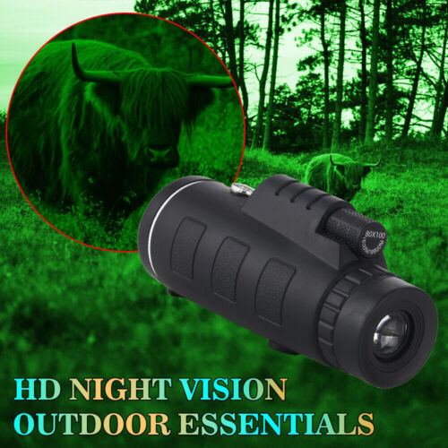 40x60 Zoom HD Monokular-Teleskop – Spektiv mit BAK4-Prismen