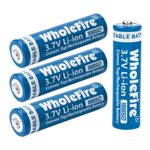 18650 Li-Ion 3,7V wiederaufladbare Akkus – 5000mAh Hochkapazität (2er-Set)