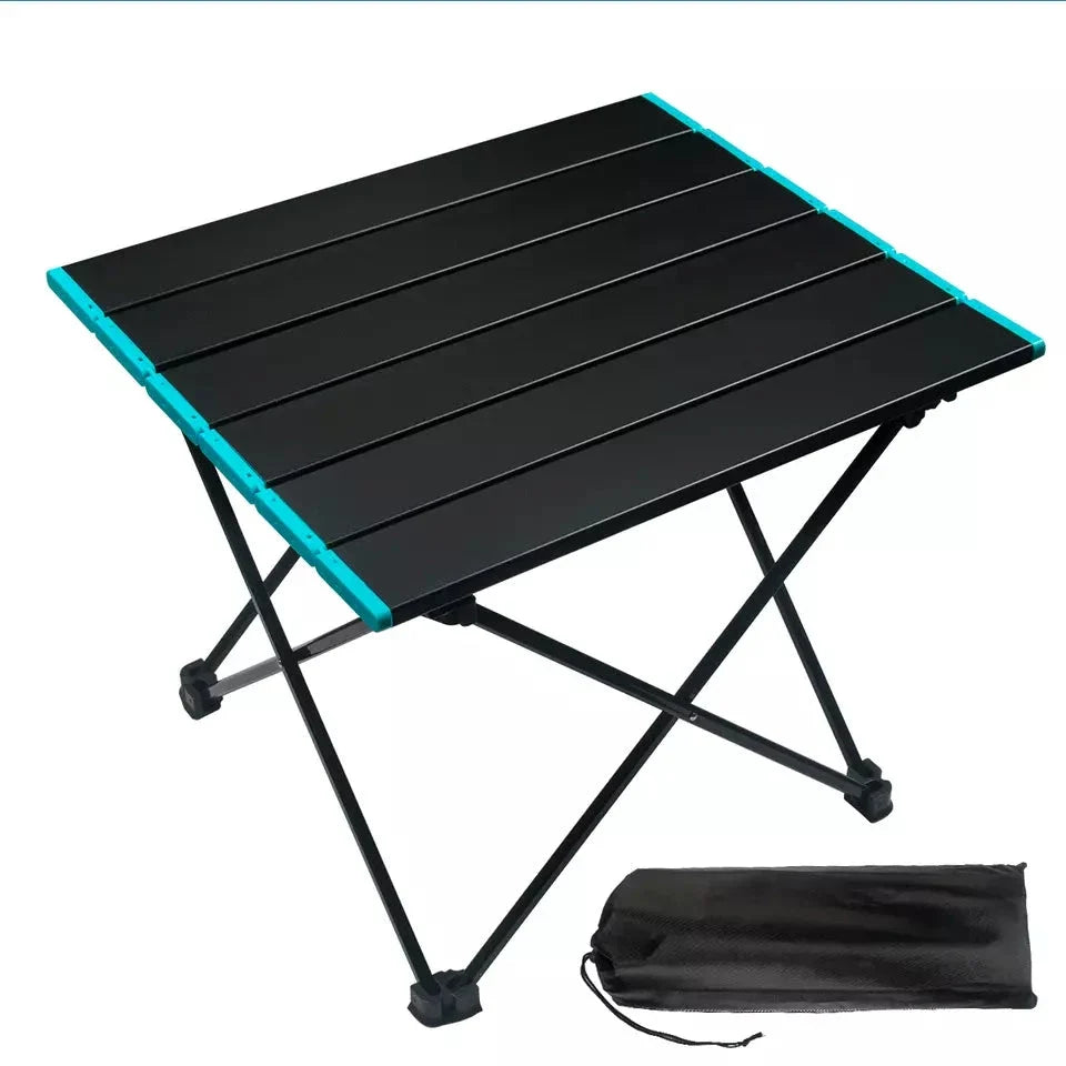 Outdoor-Klapptisch – tragbarer, leichter Aluminiumtisch mit Tasche