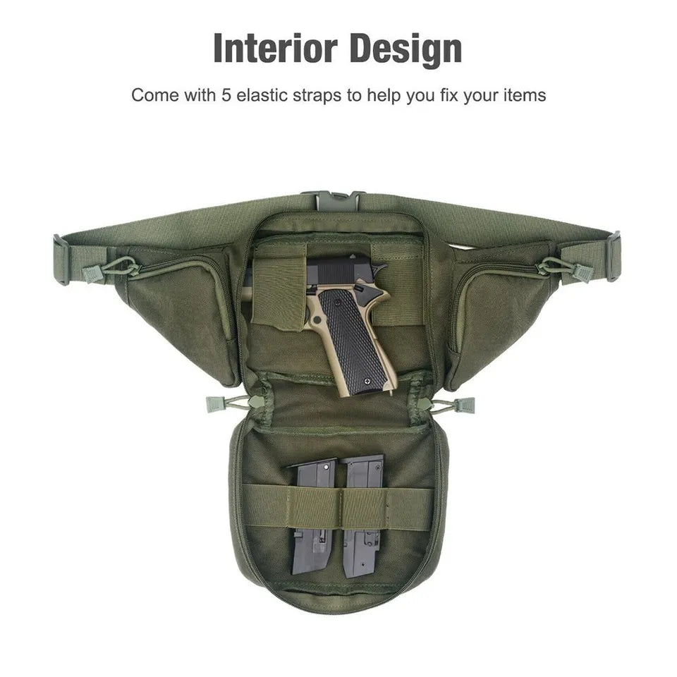 Tactical-Hüfttasche – Holster-Gürteltasche