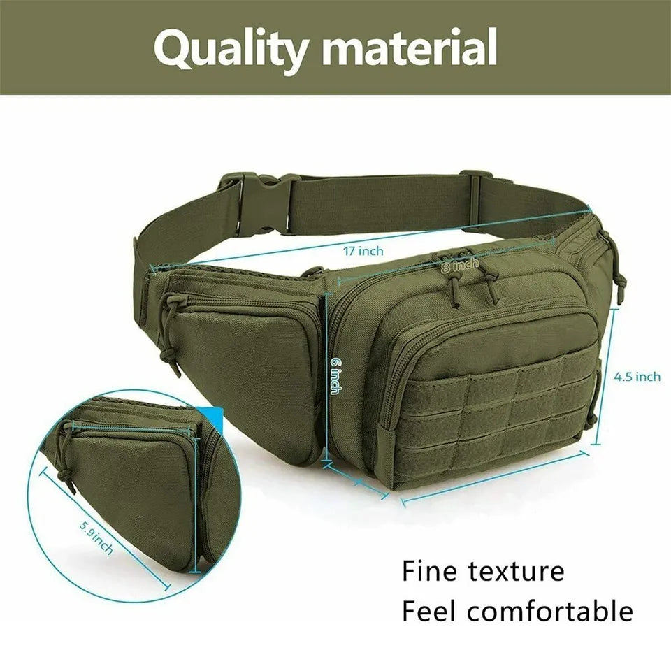 Tactical-Hüfttasche – Holster-Gürteltasche